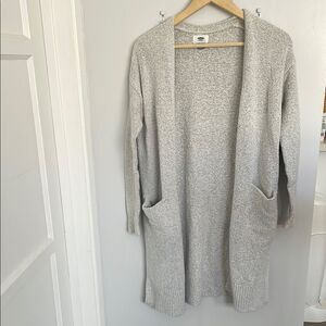 ❤️Old Navy Gray Knit Cardigan Sweater women Xs